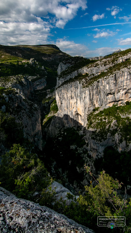 photo belevedere de trescaire sur le canyon du Verdon